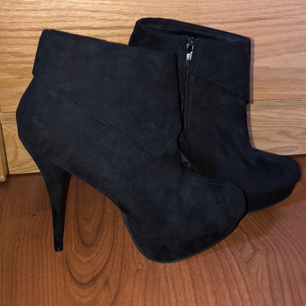 Black booties